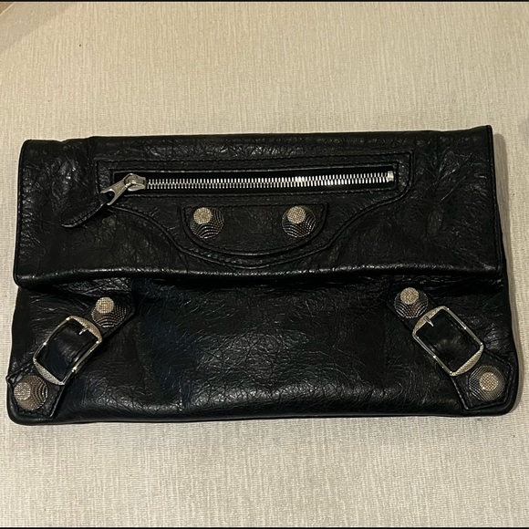 Balenciaga Motocross Giant 21 Envelope Clutch - Picture 1 of 13